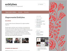 Tablet Screenshot of erdelyben.info